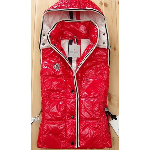 Moncler Donna Down gilet rosso uscita M41